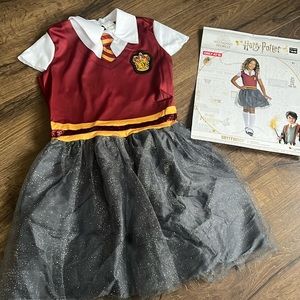 New Hermione Costume Girls Harry Potter Size Large 10/12 Gryffindor